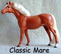 Classic Mare, standing watchfully